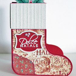 Card Calza di Natale