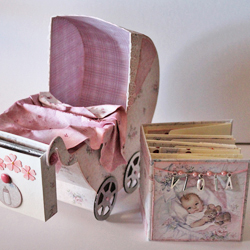 Carrozzina con Album
